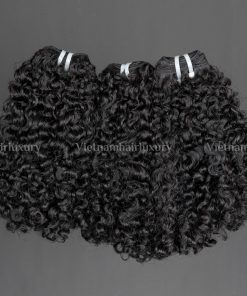 Alternative view of Kinky Eurasian Curly Super double drawn Bundle 100g