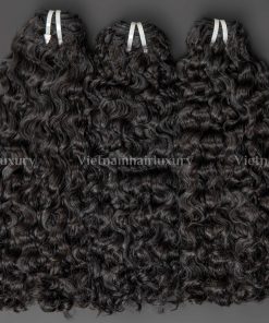 Kinky Eurasian Curly Super double drawn Bundle 100g