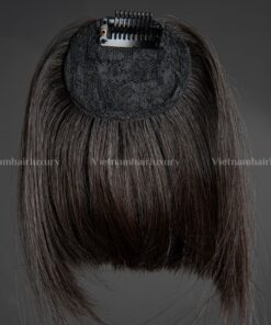 Removable bang natural color