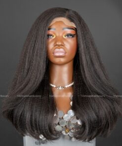 16'' yaki straight bob side part Wig