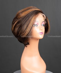 6" pixie cut piano color wig
