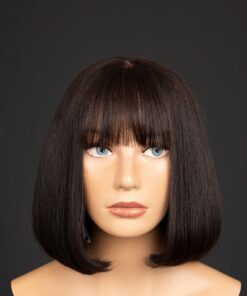 10" bob cut closure wig (Optional fringe)