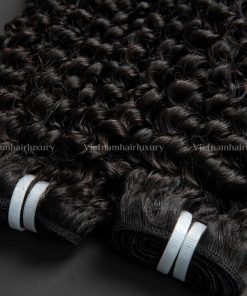 Alternative view of Deep curly Super double drawn Bundle 100g