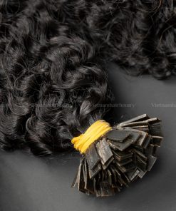 Eurasian curly Flat-tip Hair Extensions