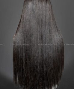 Alternative view of 24'' bone straight HD Wig