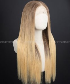 26'' mixed length blonde frontal 13x6 Wig
