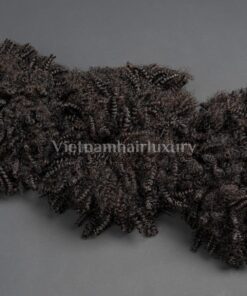 Alternative view of Afro curly Super double drawn Bundle 100g