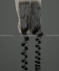 Tight wavy 4x4 transparent Closure