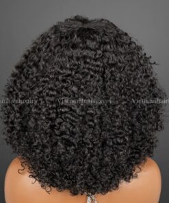 Alternative view of 12" Fringe Kinky Eurasian curly wig