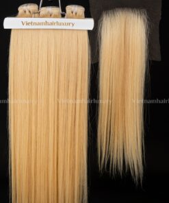 Blonde straight Single-donor 5x5 transparent Closure