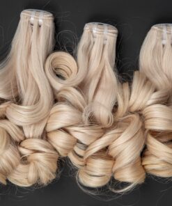 Alternative view of Blonde Virgin single donor wavy Bundle 100g