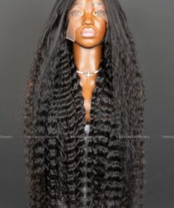 34'' deep ocean wavy Frontal Wig