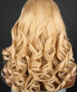 Alternative view of 18'' blonde wavy 180% density Full Lace Wig