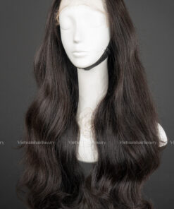 24'' mixed lengths wavy M hairline Wig