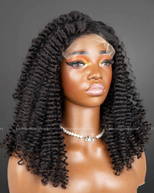 20'' mixed length curly Double drawn Wig