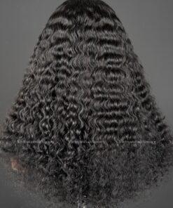 Alternative view of 18'' Eurasian curly Double drawn Wig