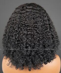 Alternative view of 14'' kinky Eurasian curly Double drawn Wig